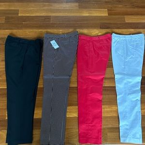 4 Michael kors ankle length pants size6